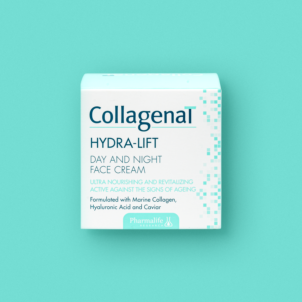 Kolagenowy krem do twarzy na dzień i na noc Hydra-Lift - obrazek 3