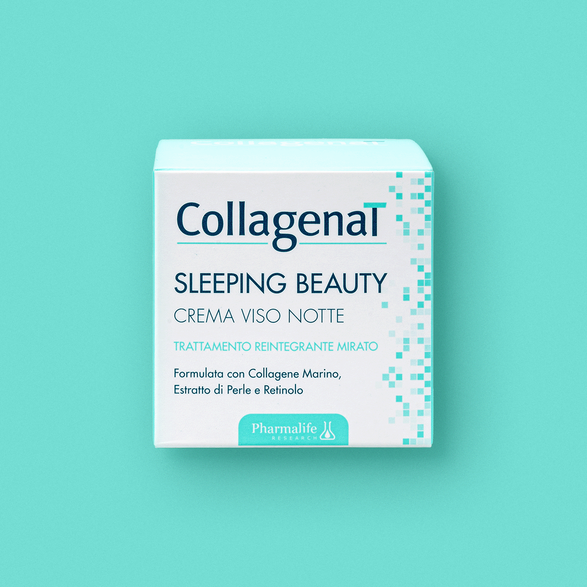 Kolagenowy krem do twarzy na noc Sleeping Beauty - obrazek 2